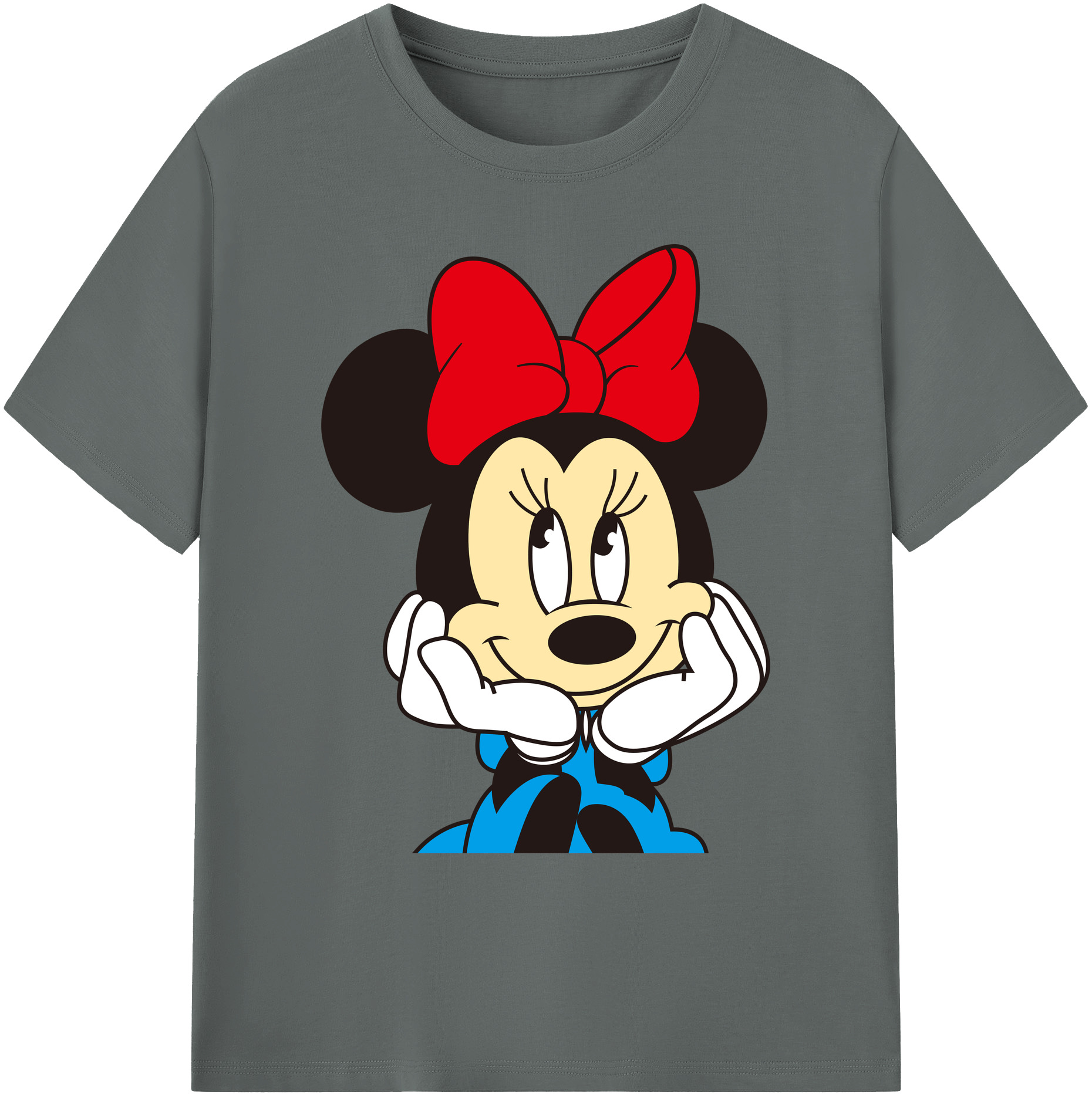 ミッキーマウス Mickey Mouse 綿100％ メンズ半袖Tシャツ｜肌触りやわらか＆通気性